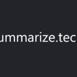 Summarize.tech: The AI-Powered Tool for Quick and Concise Video Summaries